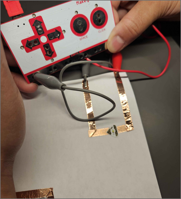 first time testing the light, this does not work unless user is touching the switches