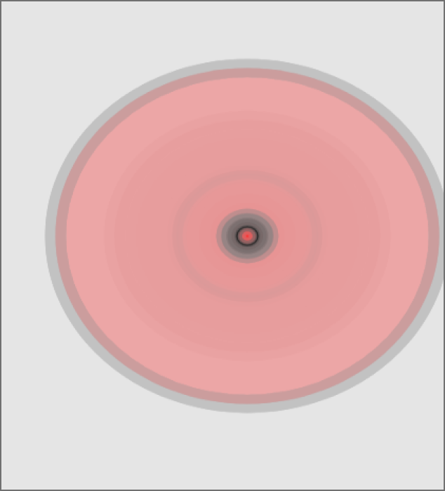 Another visulizer, this time when I peak in my volume it radiates a bigger circle