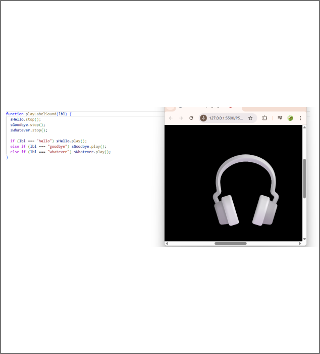 This learning model now takes my voice to play my audio, however the learning model is like tweaking out a bit for no reason due to the background. See below 
      <br>
            <video width='100%' controls>
              <source src='images/Activity2/audiobasedoncommand.mp4' type='video/mp4'>
              Your browser does not support the video tag.
            </video>