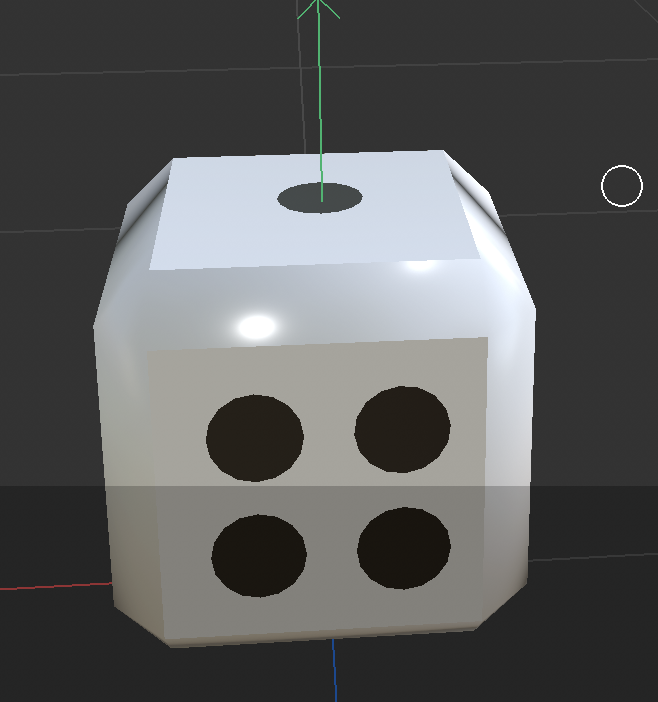 dice roughly made in c4d