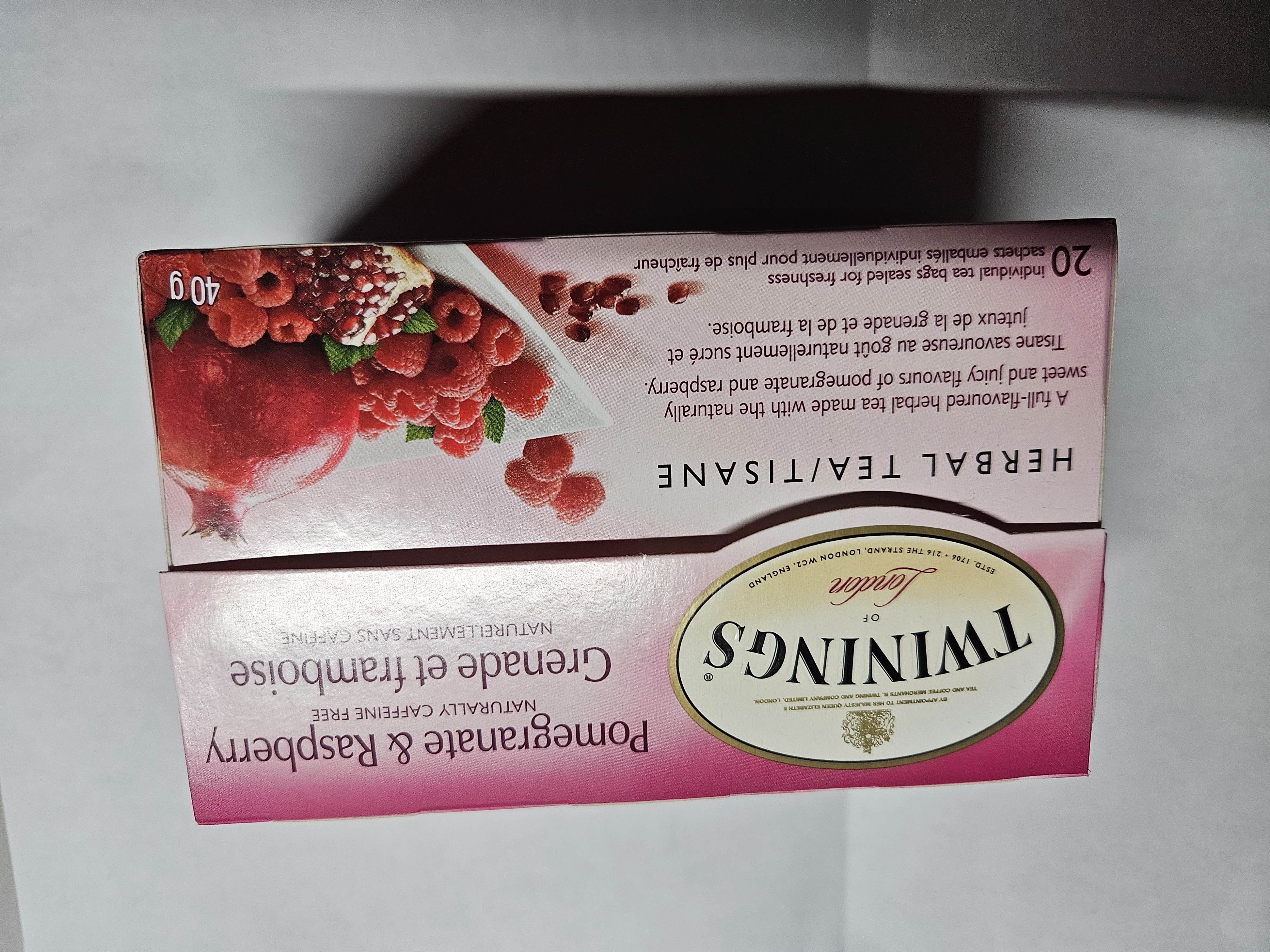 teabox facing on body front angle picture