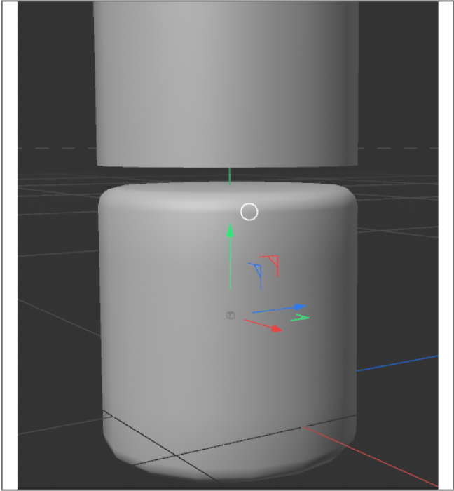 beveled lipstick cap