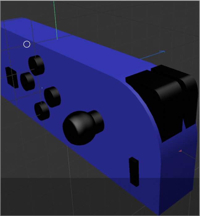 switch from a frontside point of view with colour