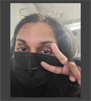 In the last selfie, I took a photo of my feedback from a project in my other class. We were able to test out our features with our fellow peers and cooworkers. This is a prime example of ensuring inclusivity design as I am taking into account all of people from different background and constraints.